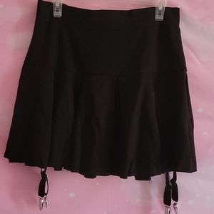 NWT Killstar black corset mini skirt, size XL